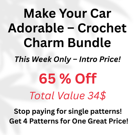 4 Pattern Hanging Crochet Bundle