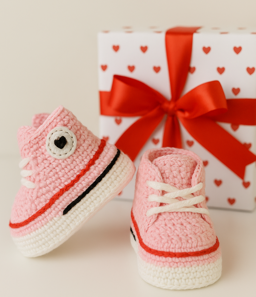 Baby Boots Crochet Pattern