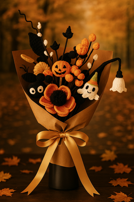 Halloween Bouquet Crochet Pattern