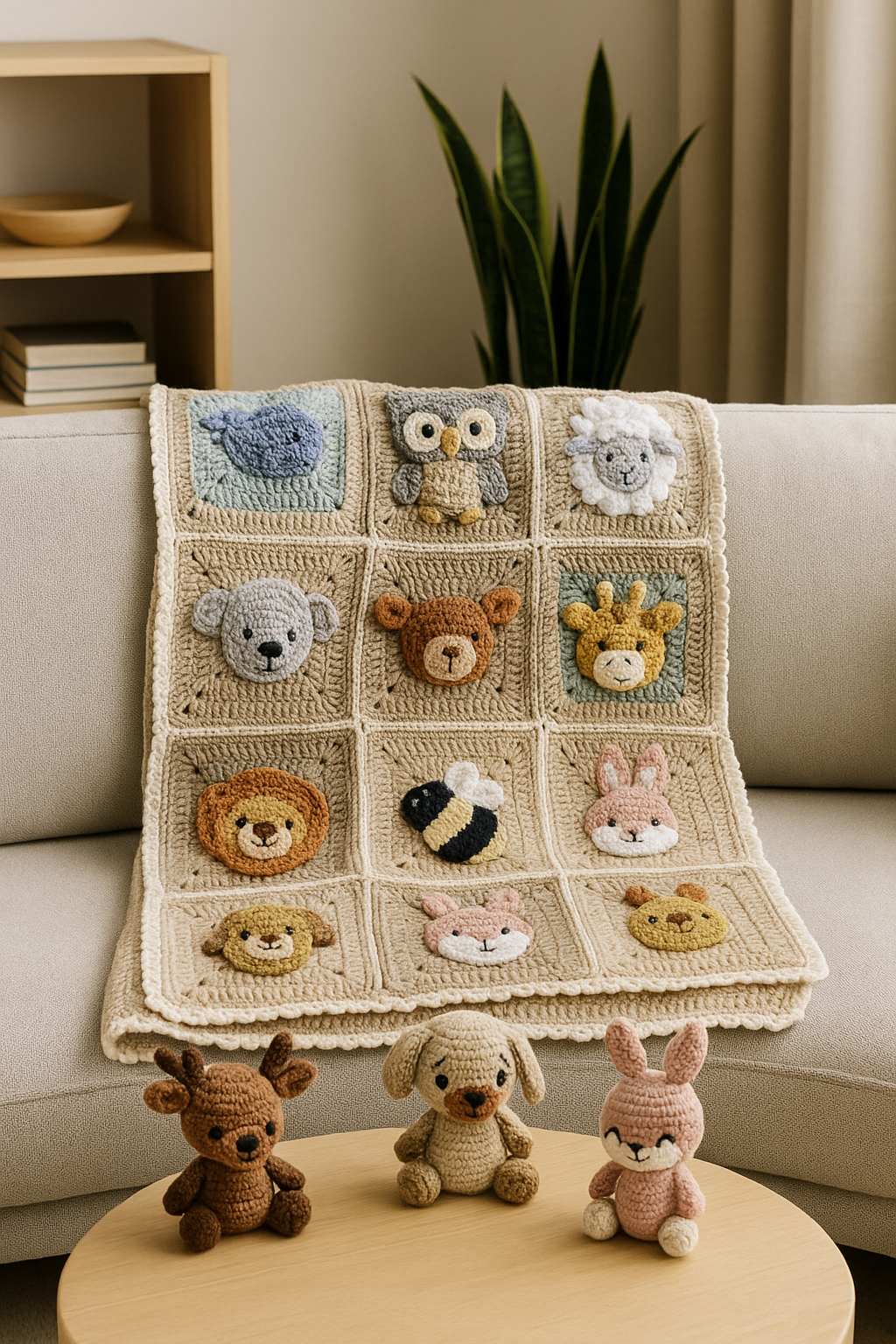 20 Animal Granny Square Crochet Patterns😻