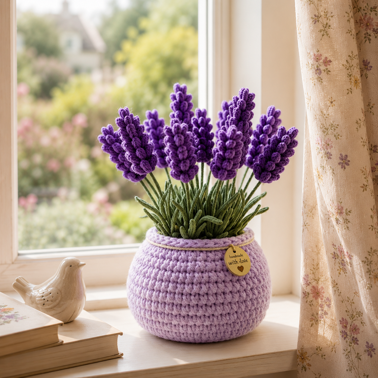 Lilac Pot Crochet Pattern
