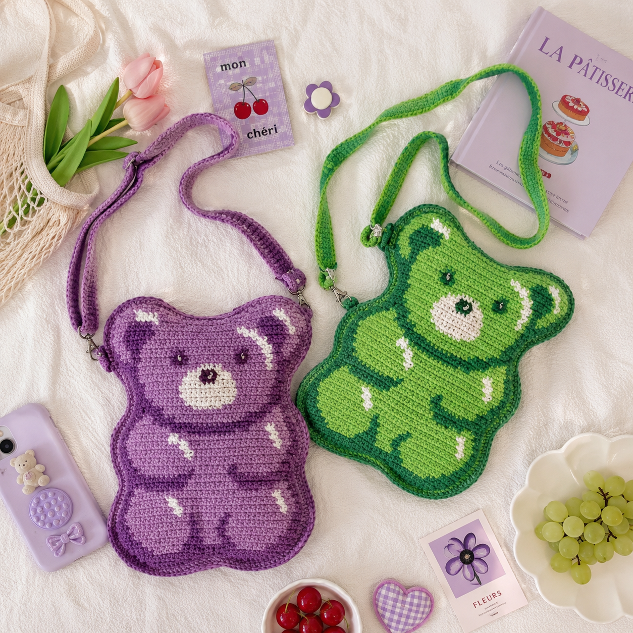 Teddy Purse Crochet Pattern