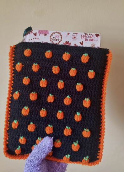 Pumkin Book Cover Pattern