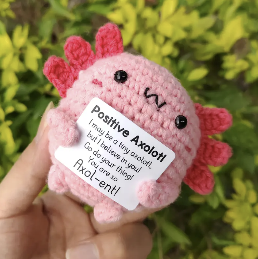 Crochet Pattern Positive Axolotl