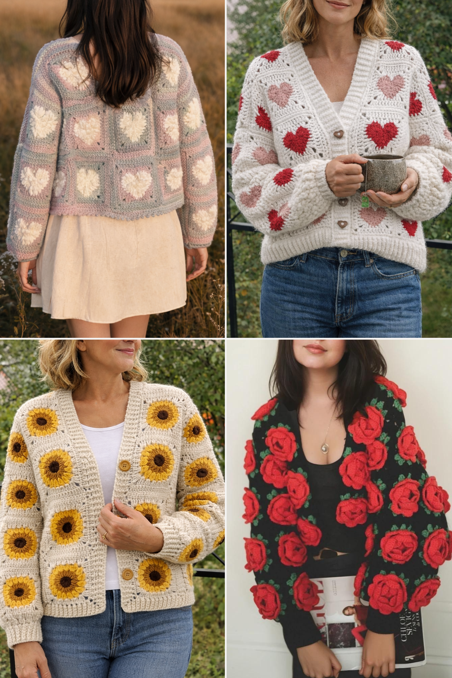 Cardigans Patterns Bundle