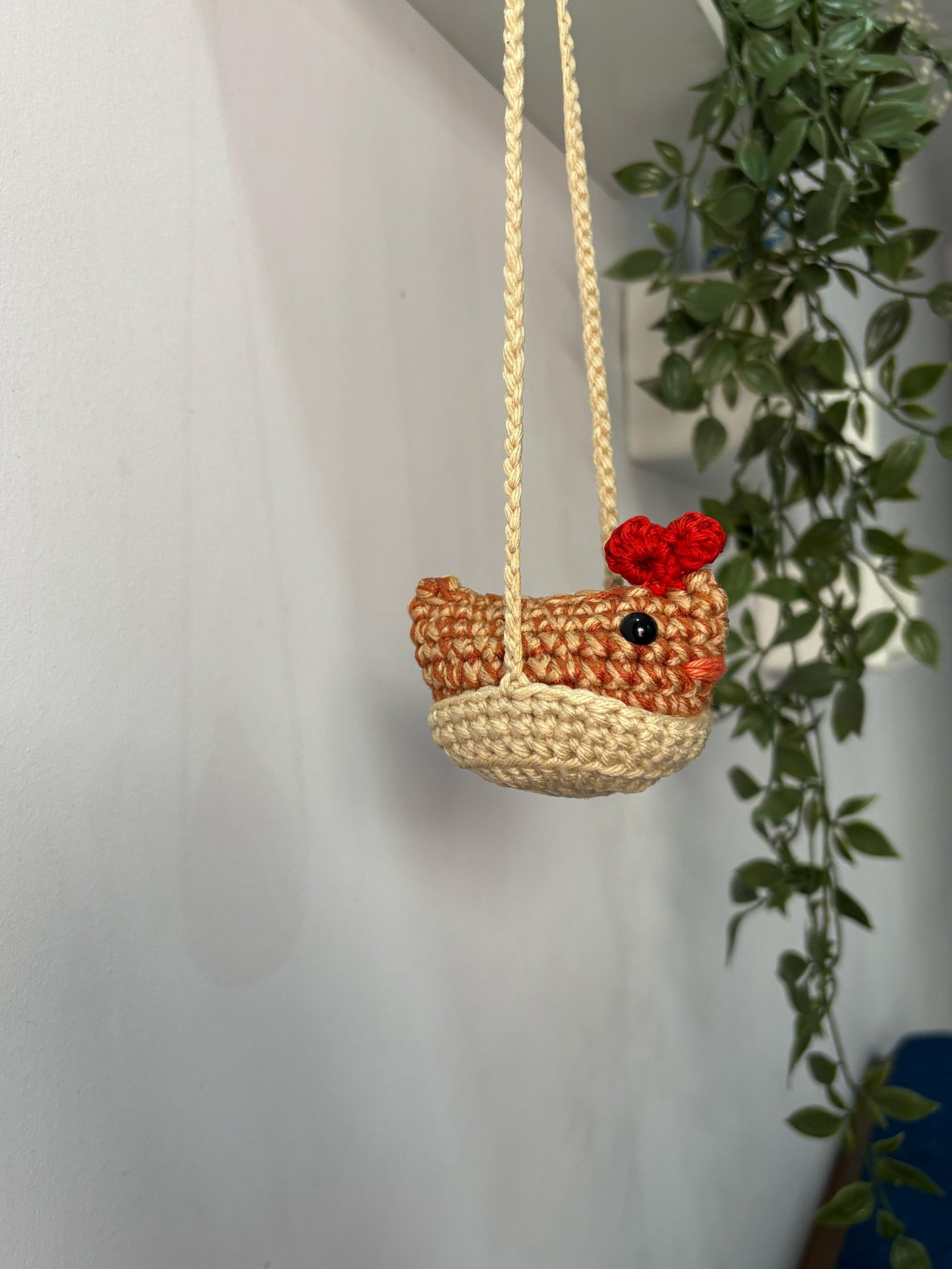 Hanging Chicken Crochet Pattern