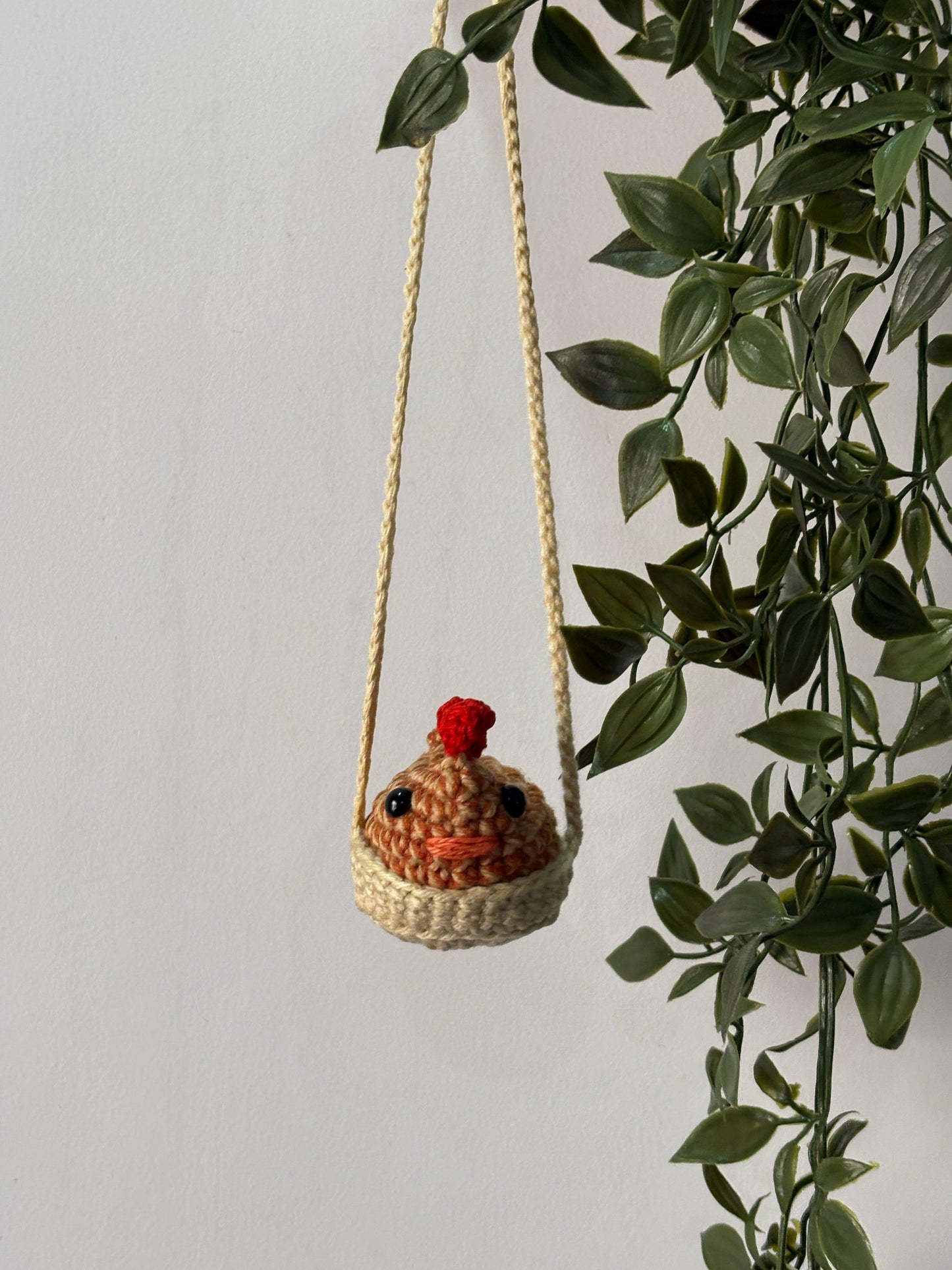 Hanging Chicken Crochet Pattern