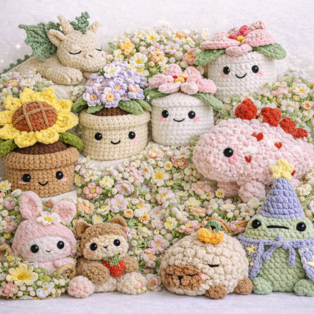 8,000+ Crochet Patterns MEGA BUNDLE