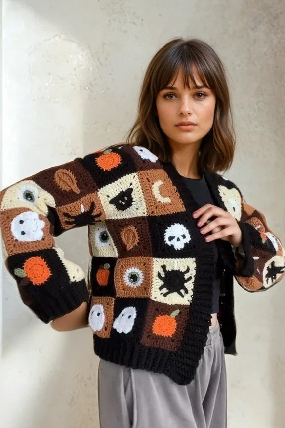 8 Halloween Granny Squares - Crochet Pattern Bundle