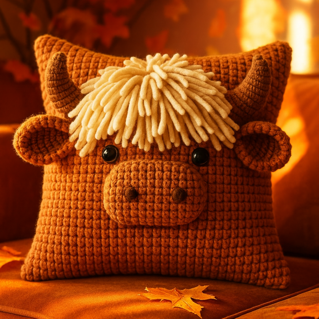4 Pillow Bundle Crochet Patterns