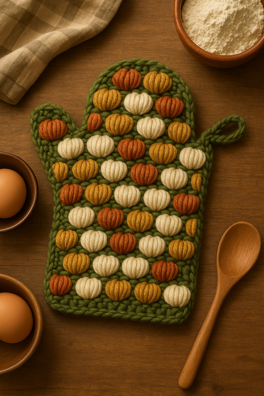 3D Pumpkin Stitch Crochet Pattern