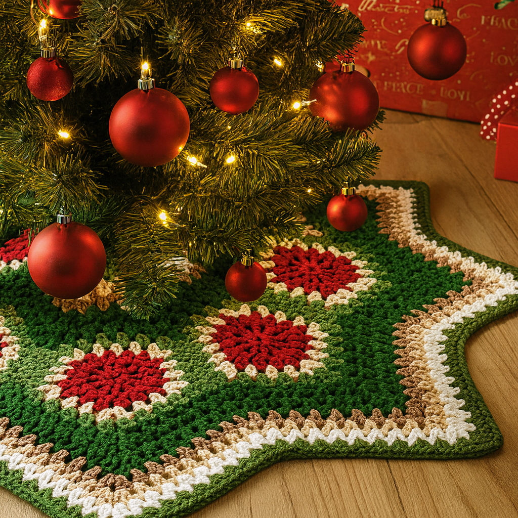 Tree Skirt Crochet Pattern