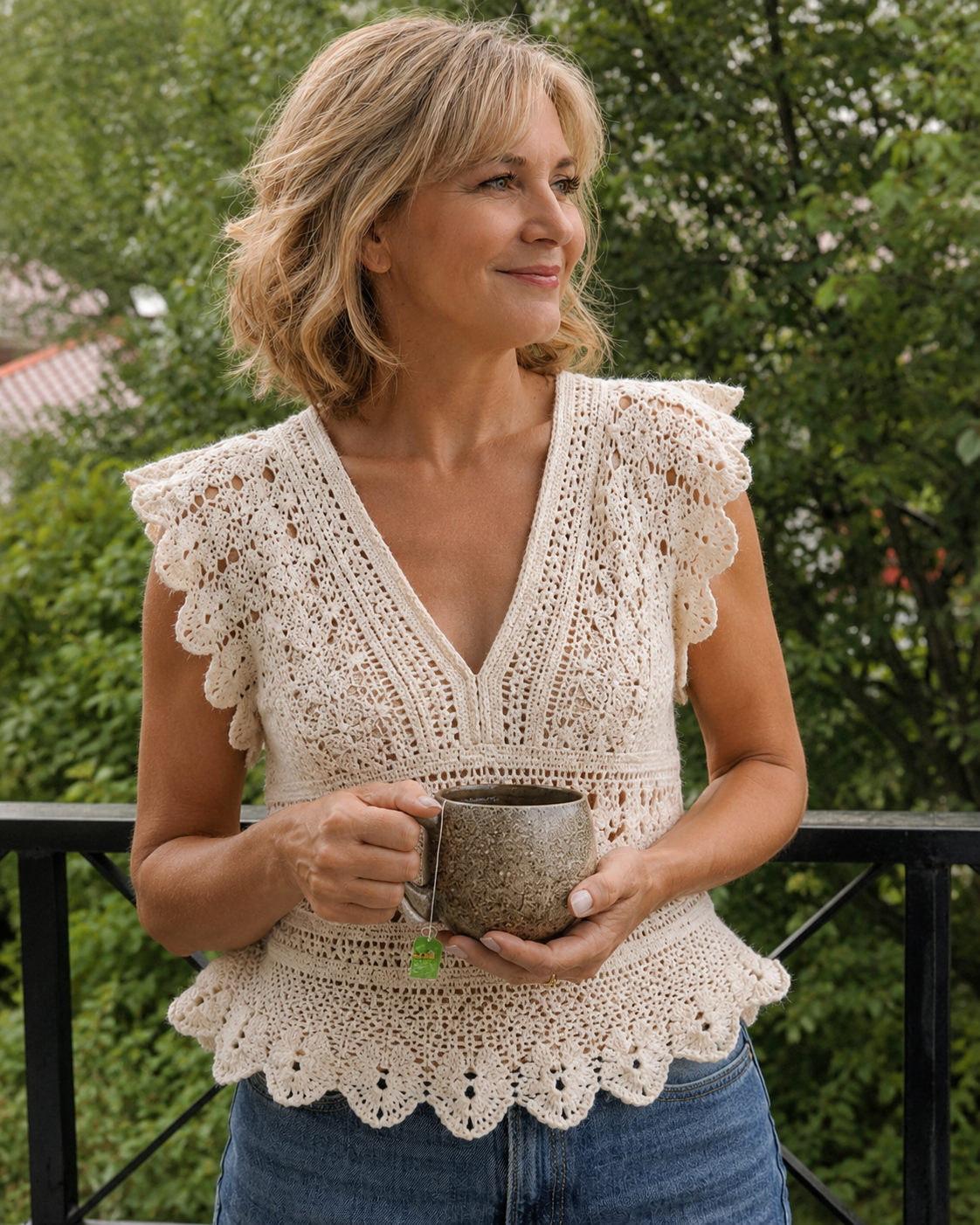 Lace Top Crochet Pattern