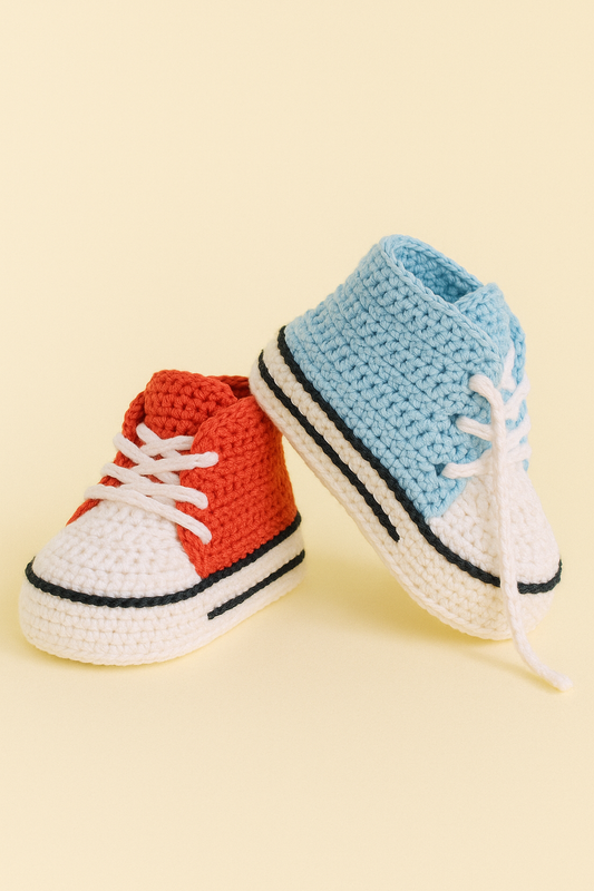 Baby Boots Crochet Pattern