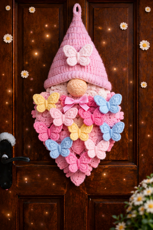 Butterfly Gnome Crochet Pattern