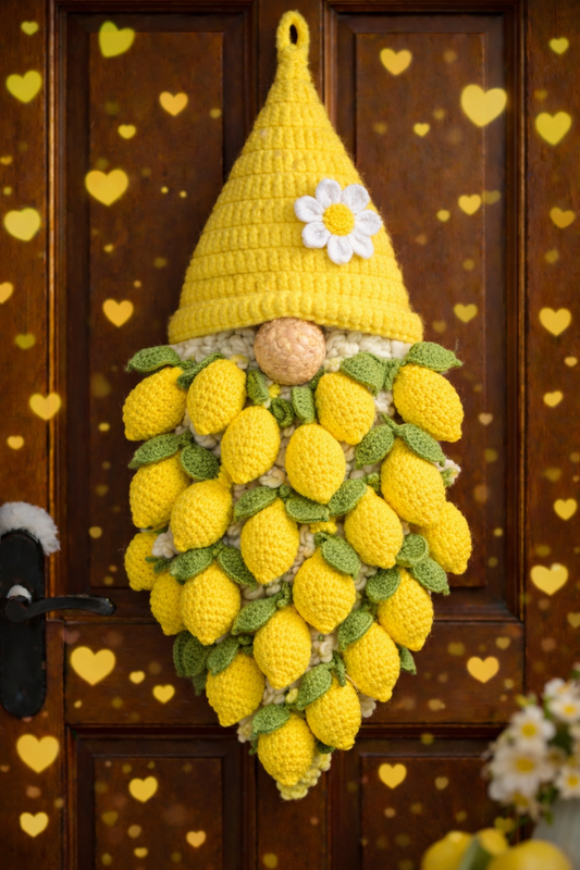Lemon Gnome Crochet Pattern