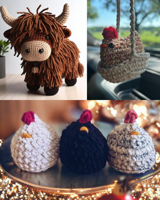 Crochet Pattern Farm Bundle