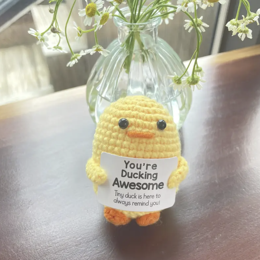 Crochet Pattern Positive Duck