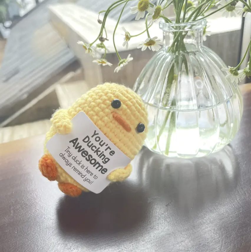 Crochet Pattern Positive Duck