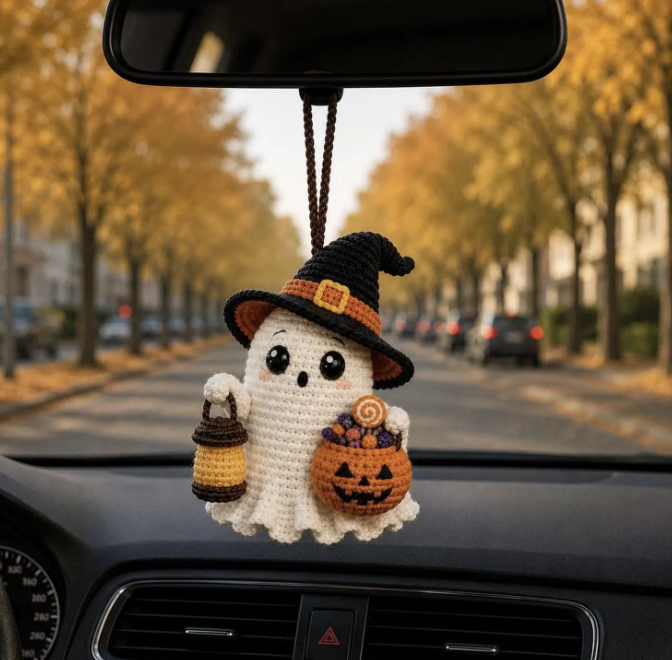 Fall Car Charm Crochet Patterns