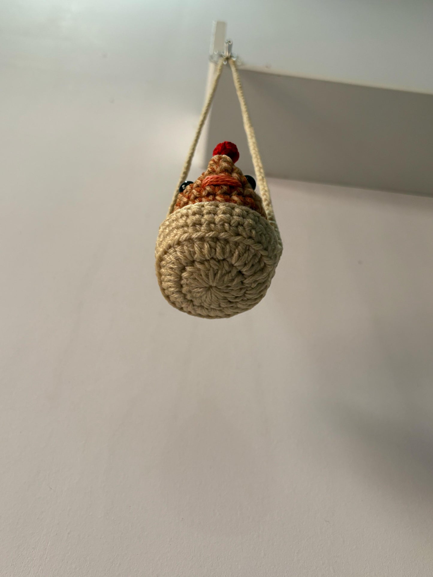 Hanging Chicken Crochet Pattern