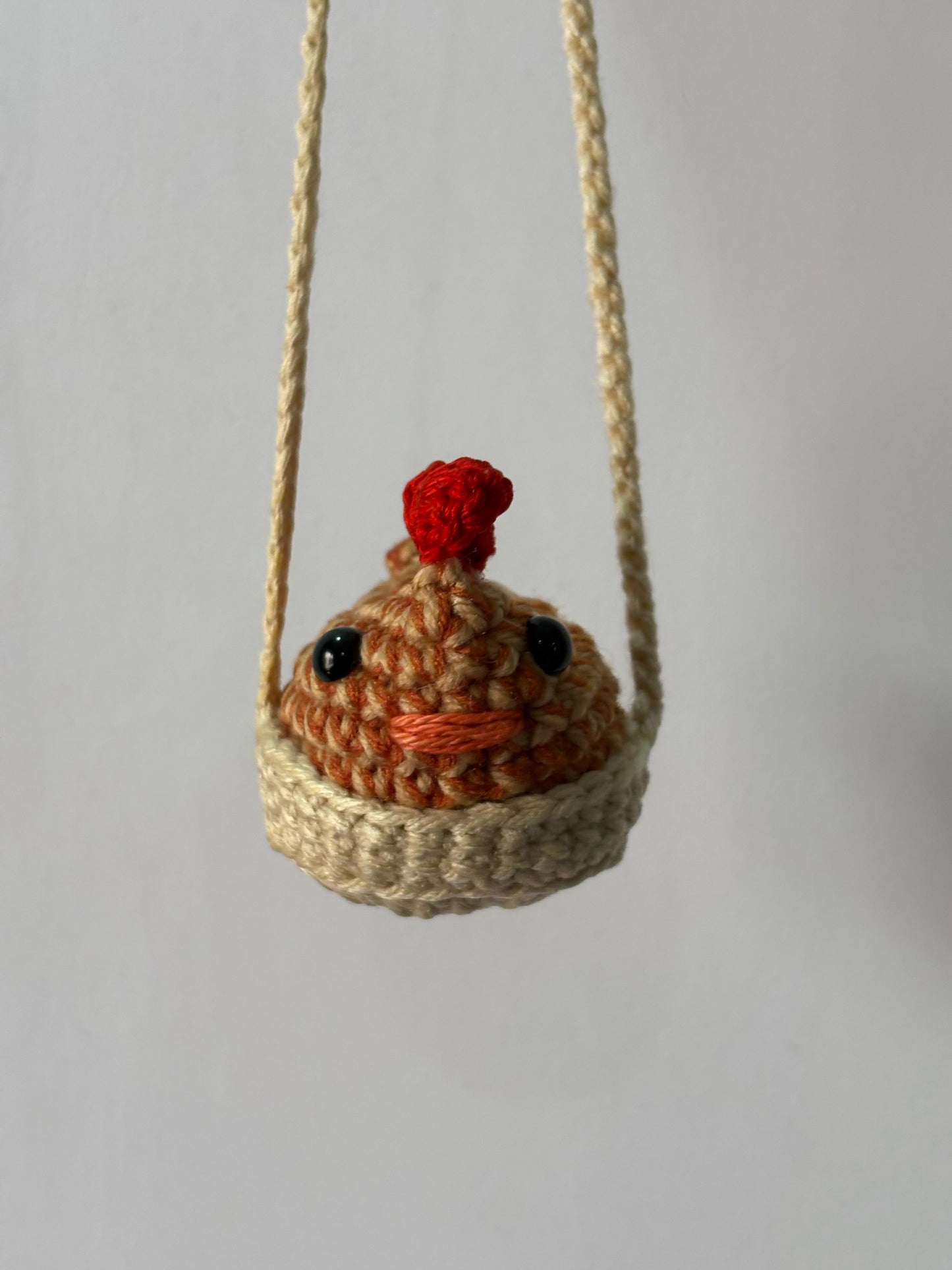 Hanging Chicken Crochet Pattern