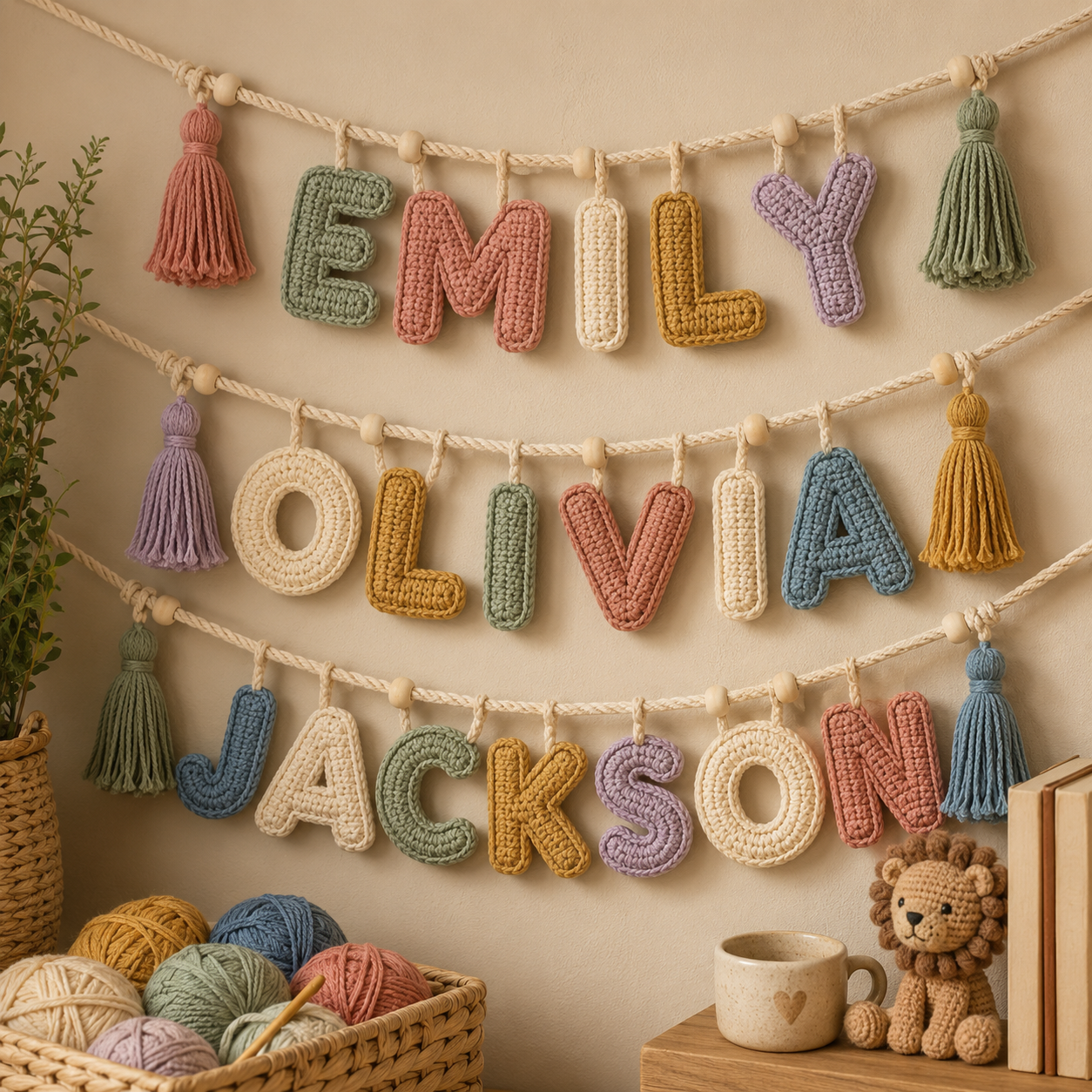 Alphabet Letters Crochet Patterns