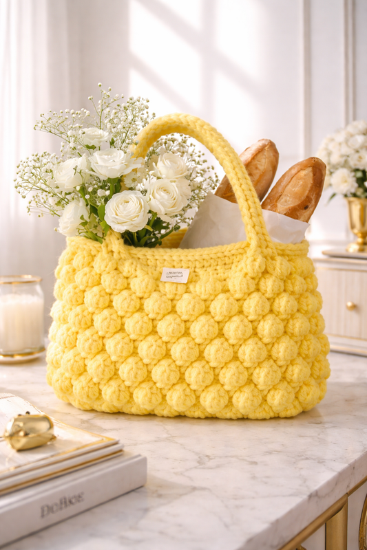 Stylish Bobble Bag Crochet Pattern