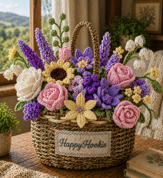 Flower Bouquet Crochet Pattern