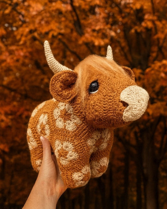 Highland Cow Crochet Pattern