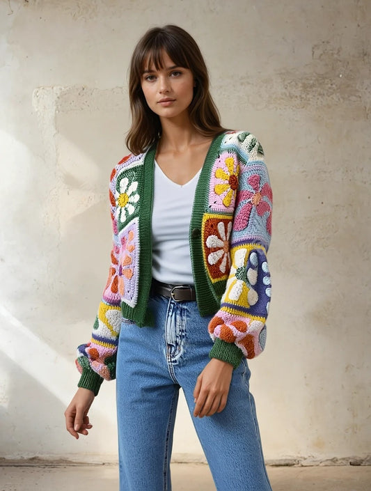 Boho Cardigan Crochet Pattern
