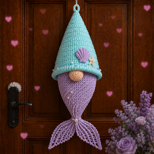 Mermaid Gnome Crochet Pattern
