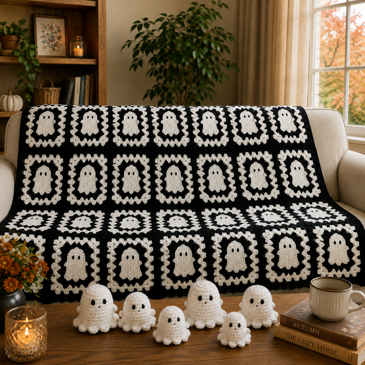Ghost Blanket Crochet Pattern
