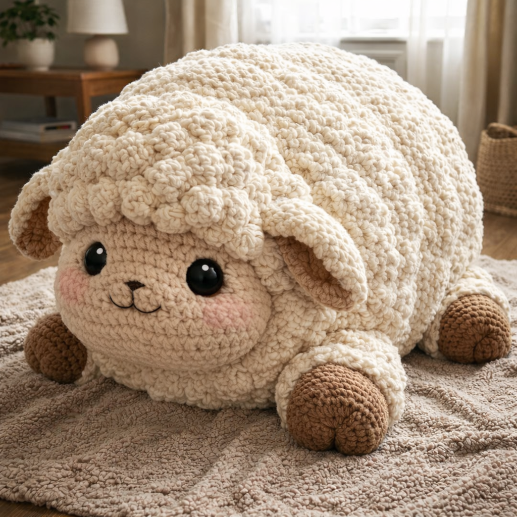 Huge Sheep Crochet Pattern
