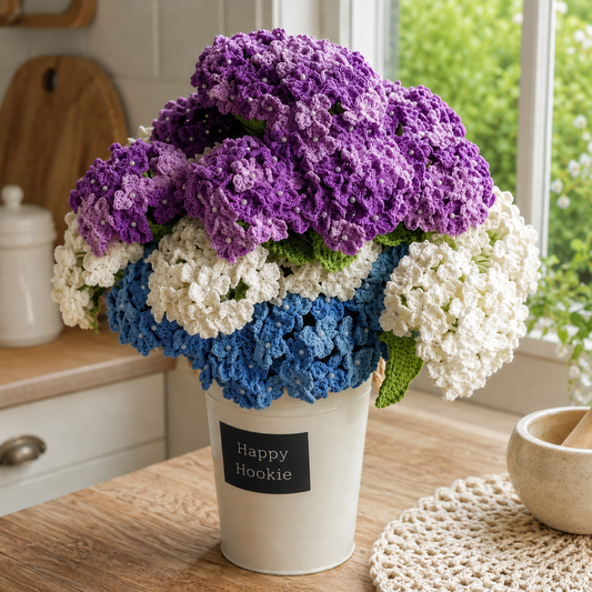 Hydrangea Crochet Pattern