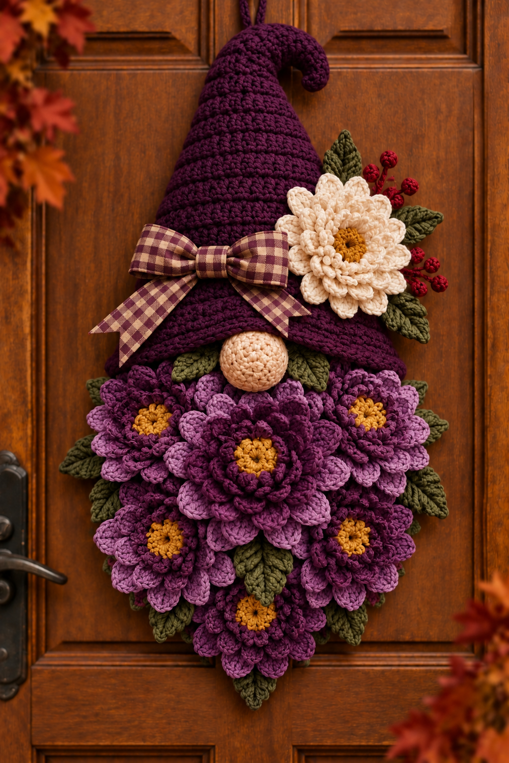 Chrysanthemum Gnome Crochet Pattern