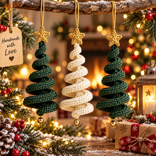 Christmas Tree Spirals Crochet Pattern