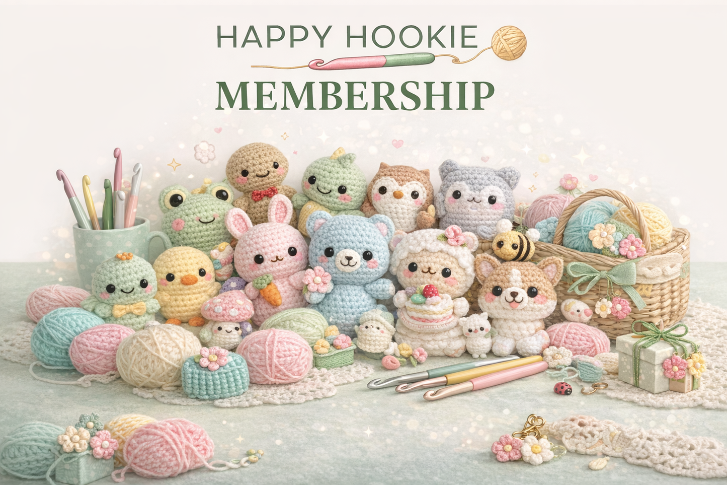 Hookie Family (Free Pattern Every Month)