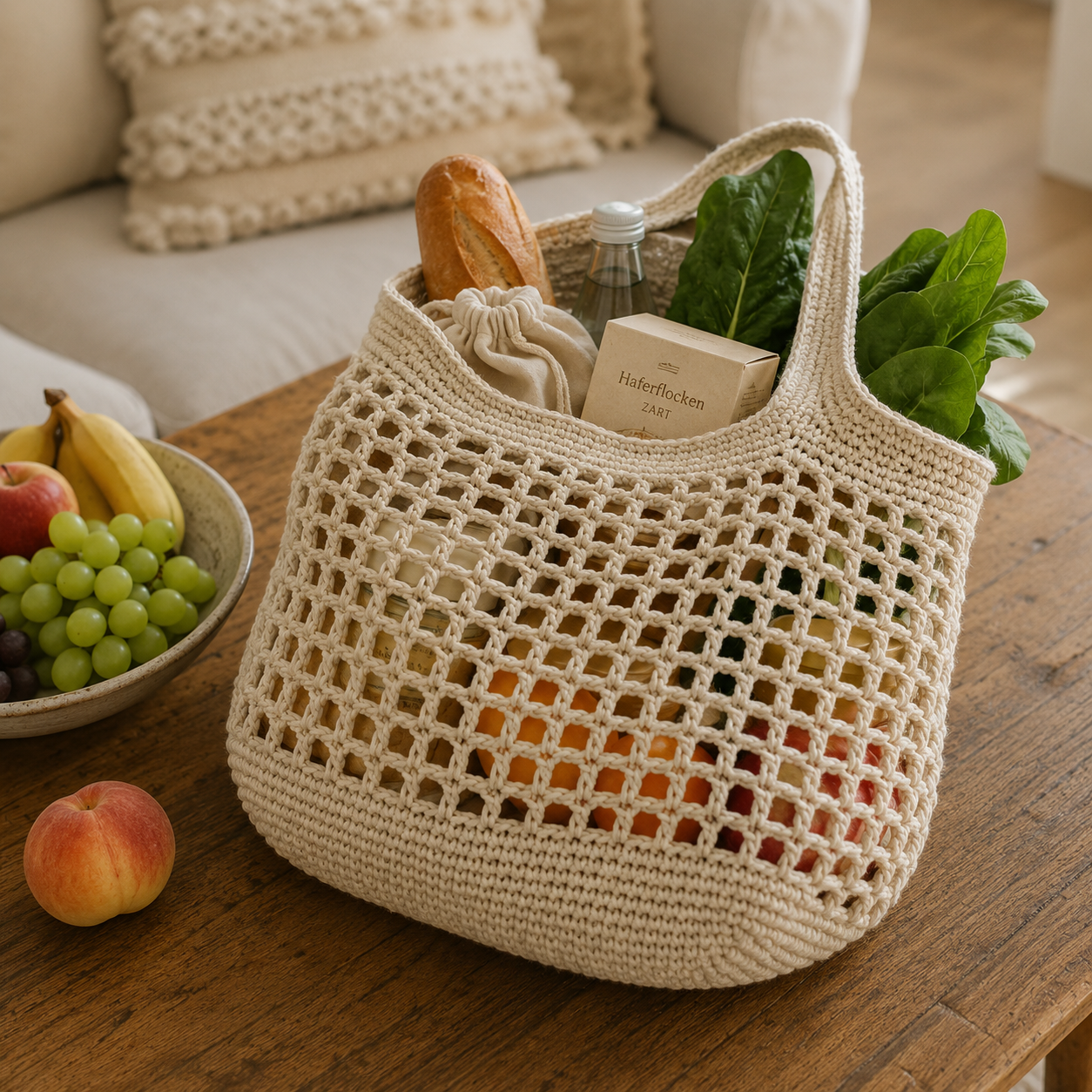 Market Bag Crochet Pattern