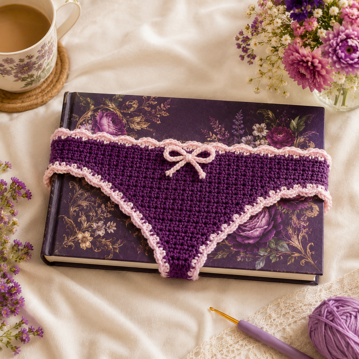 Bikini Book Thong Crochet Pattern