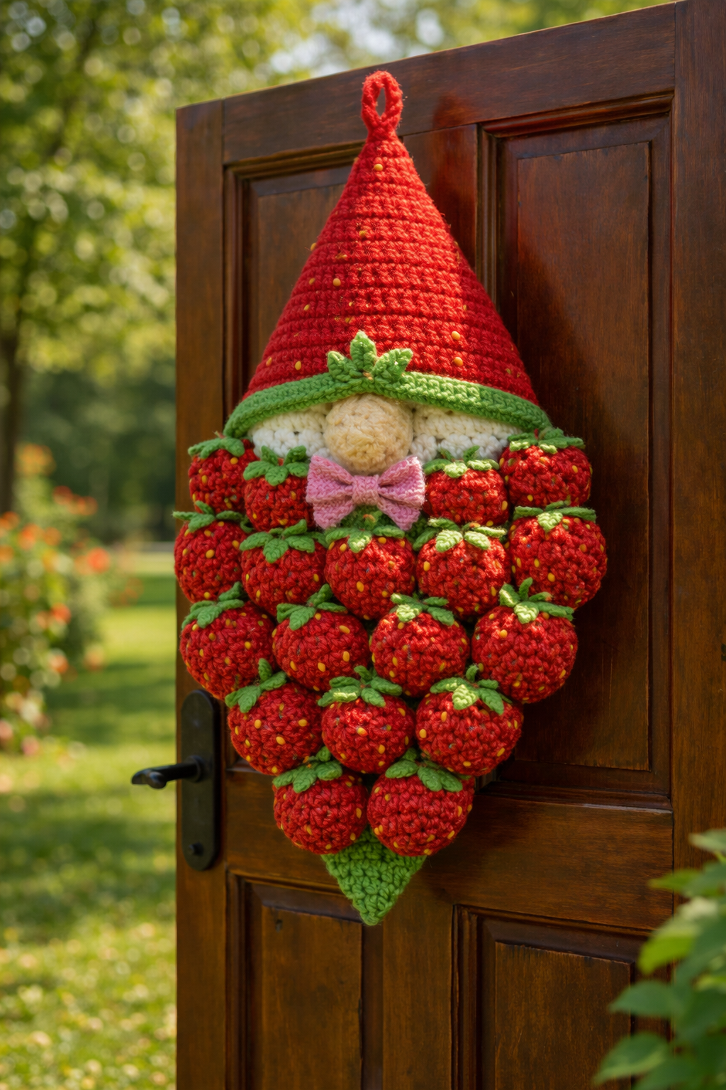 Juicy Strawberry Gnome Crochet Pattern